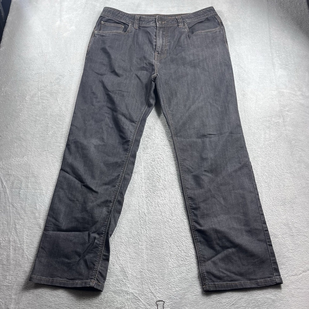 Prana Bridger Slim Fit Jeans Mens Size 36x28* Denim Cotton‎ Polyester Stretch